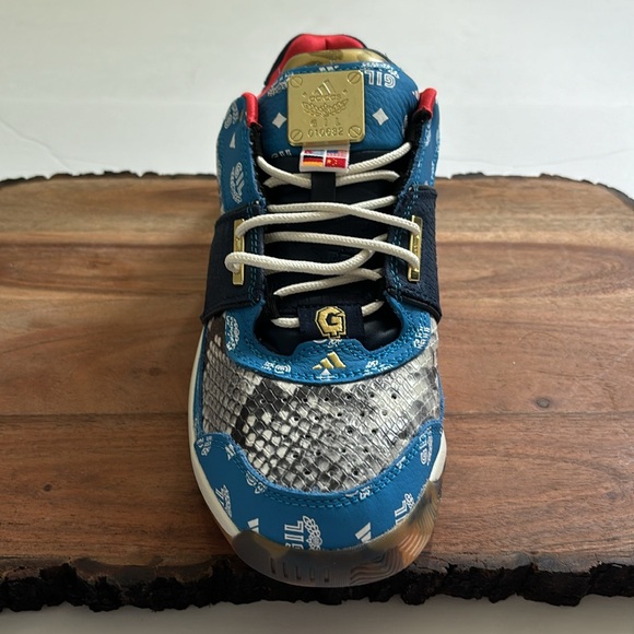 ADIDAS USA themed Agent Gil Restomod- Gilbert Arenas Basketball Shoes Men 8 Wm 9 - Picture 8 of 14